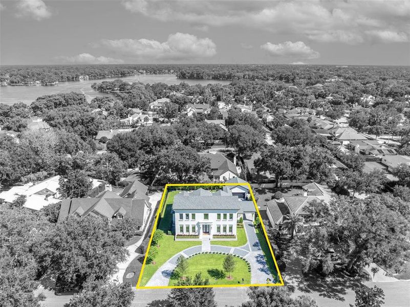 Front exterior of a new home in , Winter Park, FL, highlighting curb appeal (Image 31).