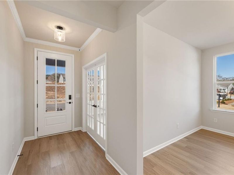 Spacious, unfurnished interior of a new home in Kelly Preserve, Loganville (Image 11).