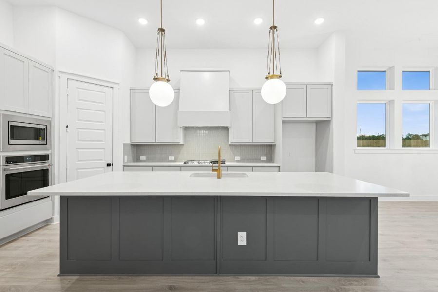 Furnished interior view inside a new home in ARTAVIA 50' Homesites, Conroe (Image 7).