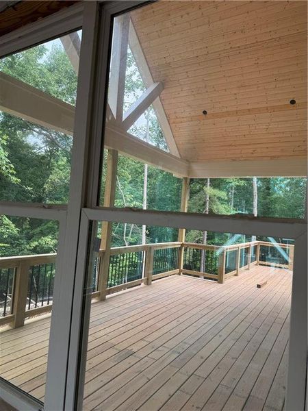 Exterior details and patio area of a home in , Flowery Branch (Image 3).