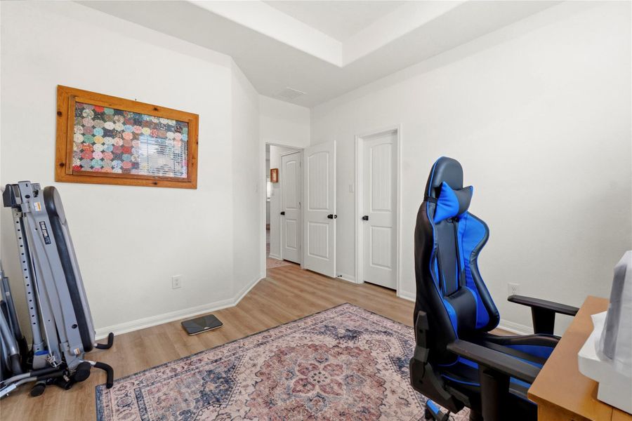 Furnished interior view inside a new home in Deer Pines, Conroe (Image 33).