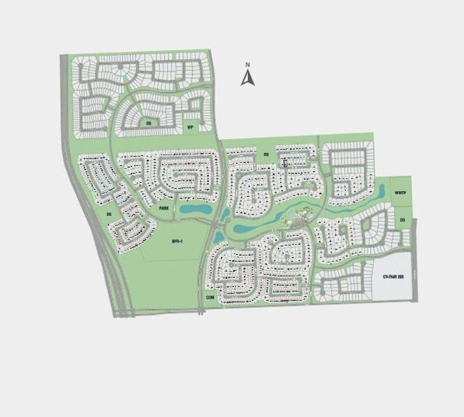 Avalon at Cypress Site Map