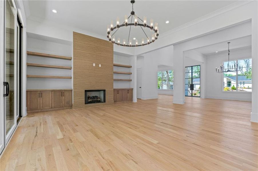 Spacious, unfurnished interior of a new home in , Marietta (Image 57).