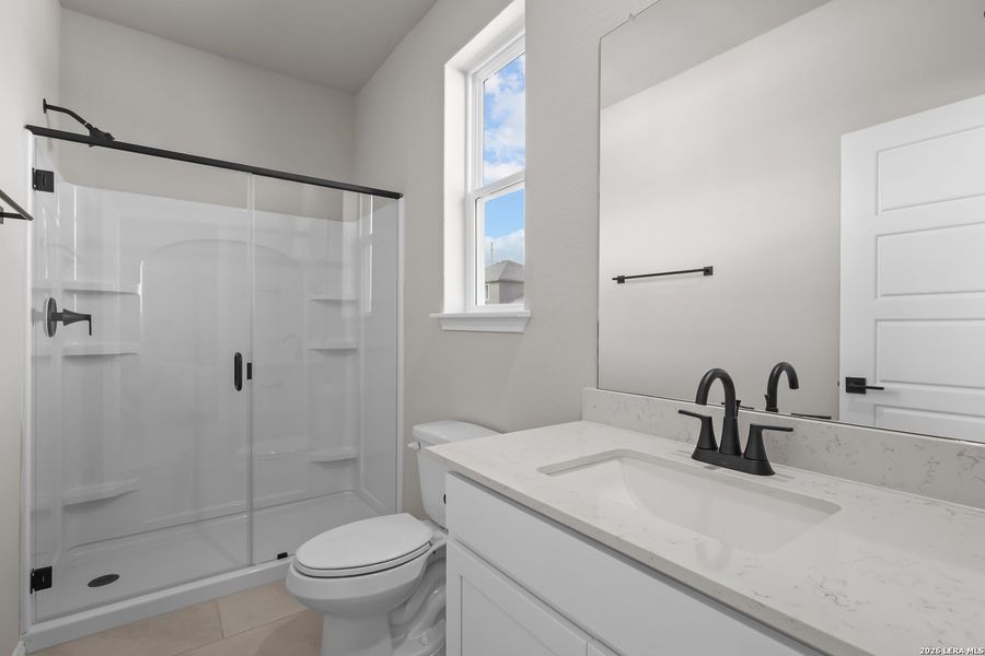 Furnished interior view inside a new home in Hannah Heights, Seguin (Image 38).