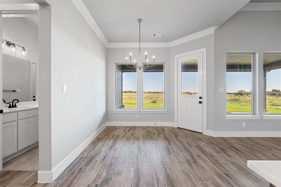 Spacious, unfurnished interior of a new home in Rocky Top, Krum (Image 30). Spacious, unfurnished interior of a new home in Rocky Top, Krum (Image 30).