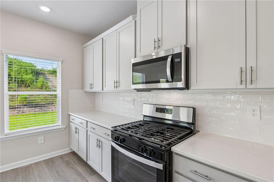 Furnished interior view inside a new home in Preserve at Mountain Creek, Pendergrass (Image 12).
