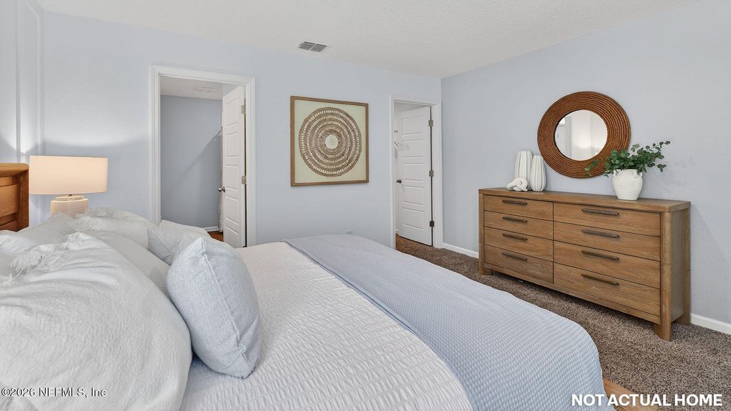 Furnished interior view inside a new home in Grand Reserve, Bunnell (Image 23).
