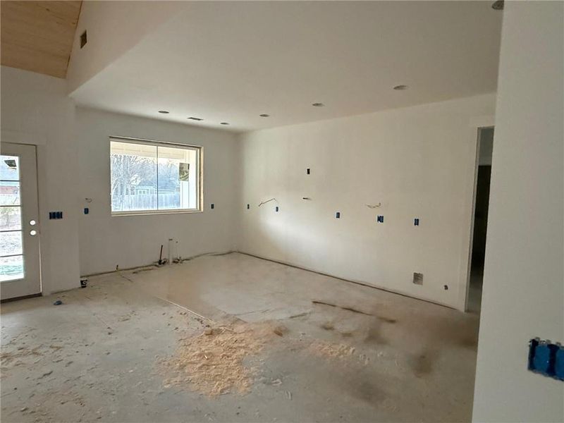 In-progress construction of a new home in , Calhoun, GA (Image 12).