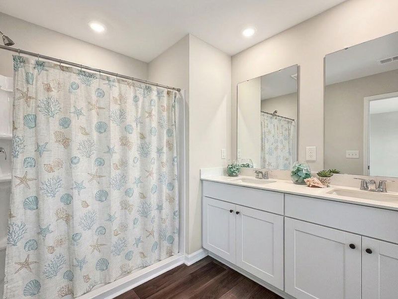 Furnished interior view inside a new home in , Summerville (Image 9).