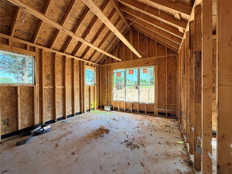 In-progress construction of a new home in Monarch Manor, Poolville, TX (Image 16).