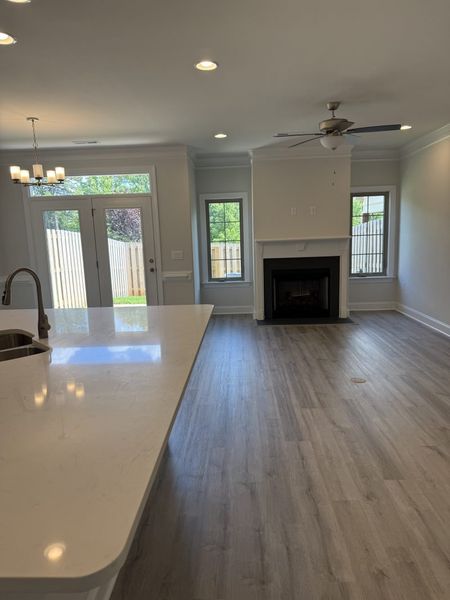Spacious, unfurnished interior of a new home in Trellises, High Point (Image 11).