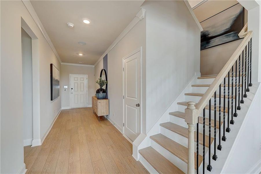 Spacious, unfurnished interior of a new home in Bailey Fence, Dacula (Image 24).