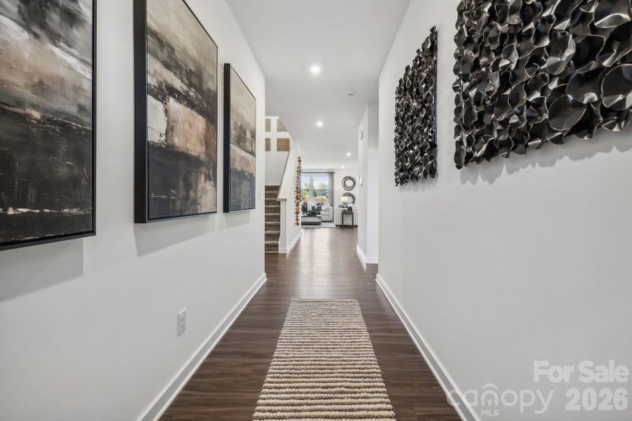 Furnished interior view inside a new home in Grants Landing, Salisbury (Image 9).