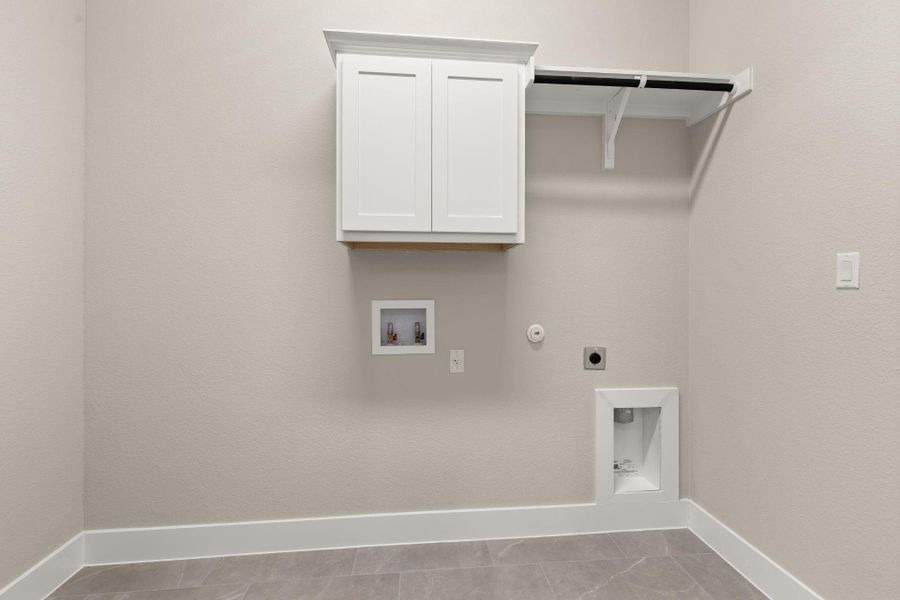 Utility Room with storage