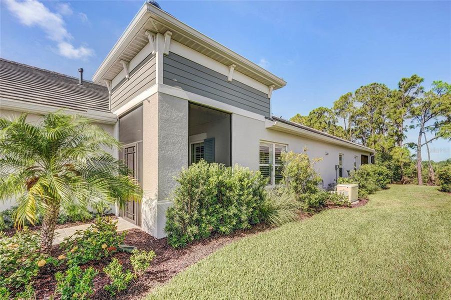 Exterior details and patio area of a home in , Sarasota (Image 30). Exterior details and patio area of a home in , Sarasota (Image 30).