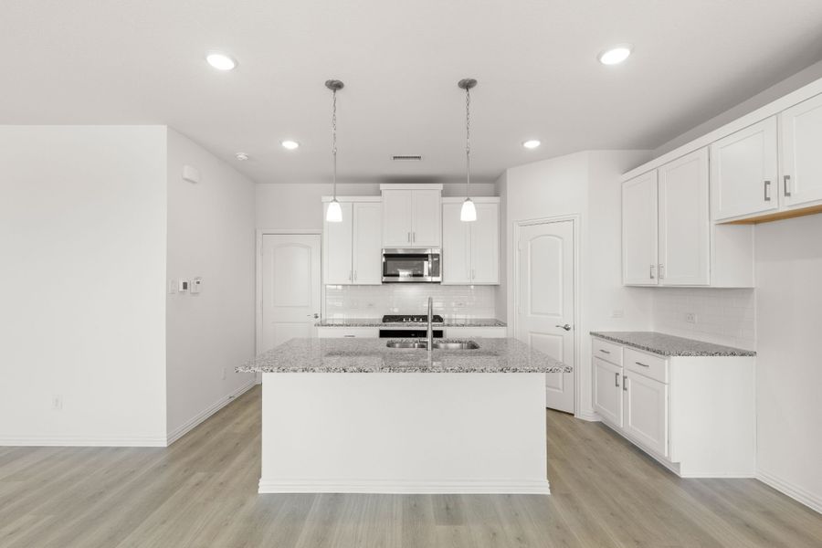 Representative furnished interior of a home built from the Kingston by UnionMain Homes in Elevon, Lavon (Image 11).