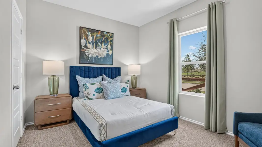 Furnished interior view inside a new home in Eagle Creek, Denton (Image 17).