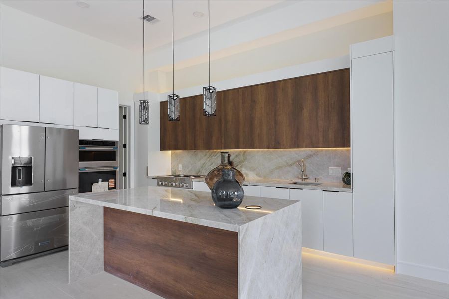 Furnished interior view inside a new home in , Houston (Image 3).