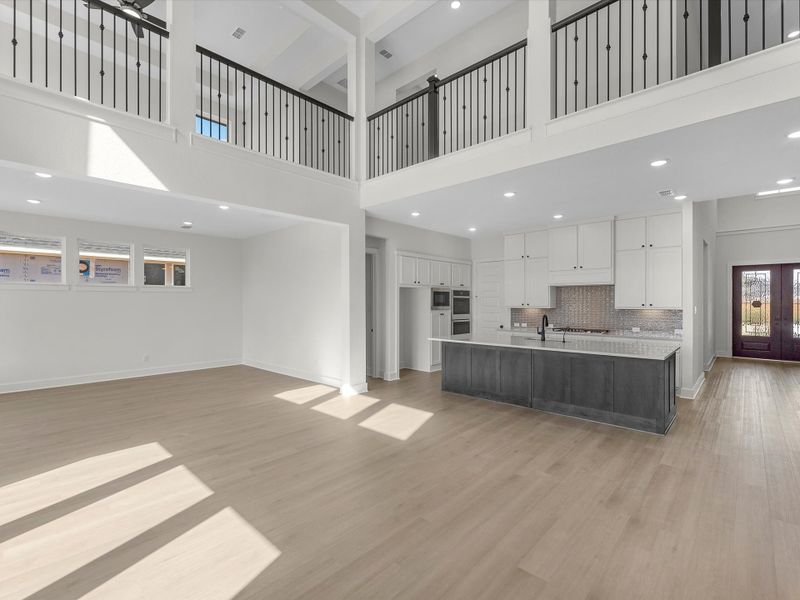 Spacious, unfurnished interior of a new home in Dunham Pointe 60′, Cypress (Image 16).