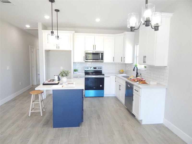 Furnished interior view inside a new home in , Trinity (Image 13). Furnished interior view inside a new home in , Trinity (Image 13).