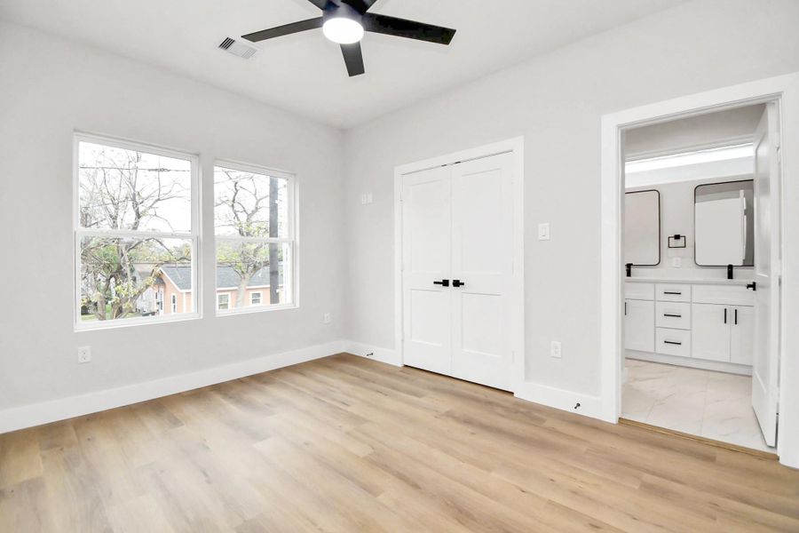 Spacious, unfurnished interior of a new home in , Houston (Image 16). Spacious, unfurnished interior of a new home in , Houston (Image 16).