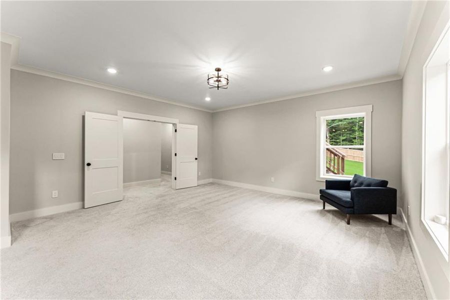 Spacious, unfurnished interior of a new home in Woodland Hills, Loganville (Image 26). Spacious, unfurnished interior of a new home in Woodland Hills, Loganville (Image 26).