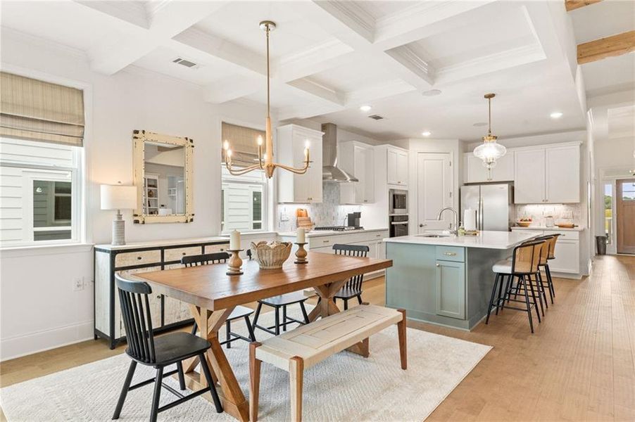 Furnished interior view inside a new home in , Gainesville (Image 19).