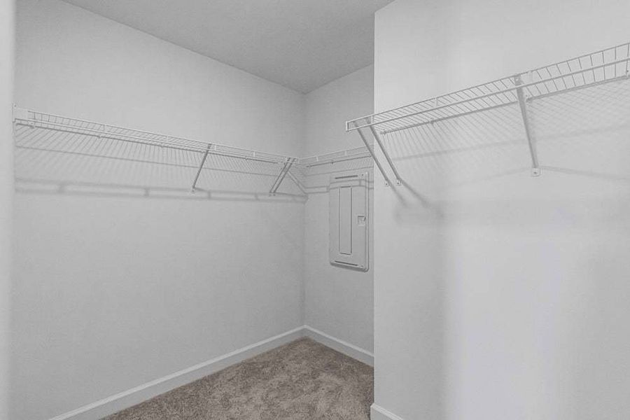 Representative unfurnished interior of a home built from the Pamlico by Caviness & Cates Communities in Bartlett Manor, Youngsville (Image 62).