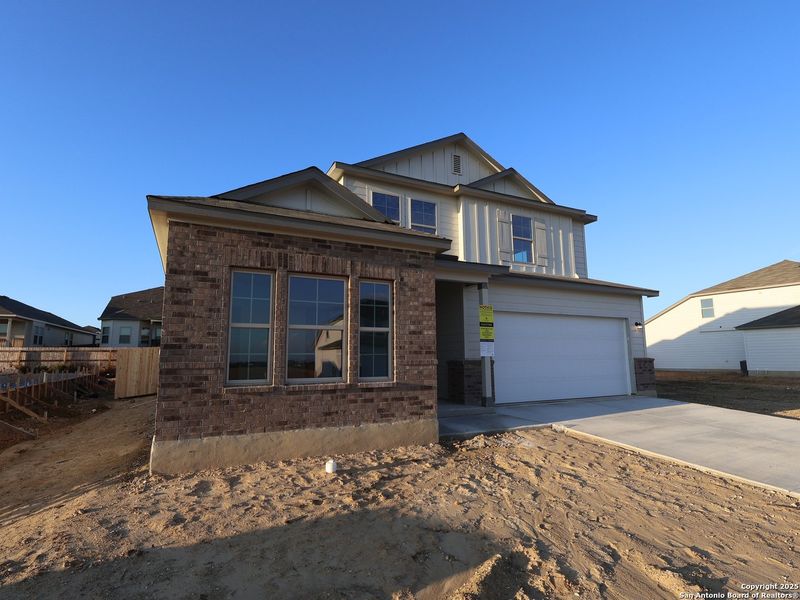 In-progress construction of a new home in Greenspoint Heights, Seguin, TX (Image 30).