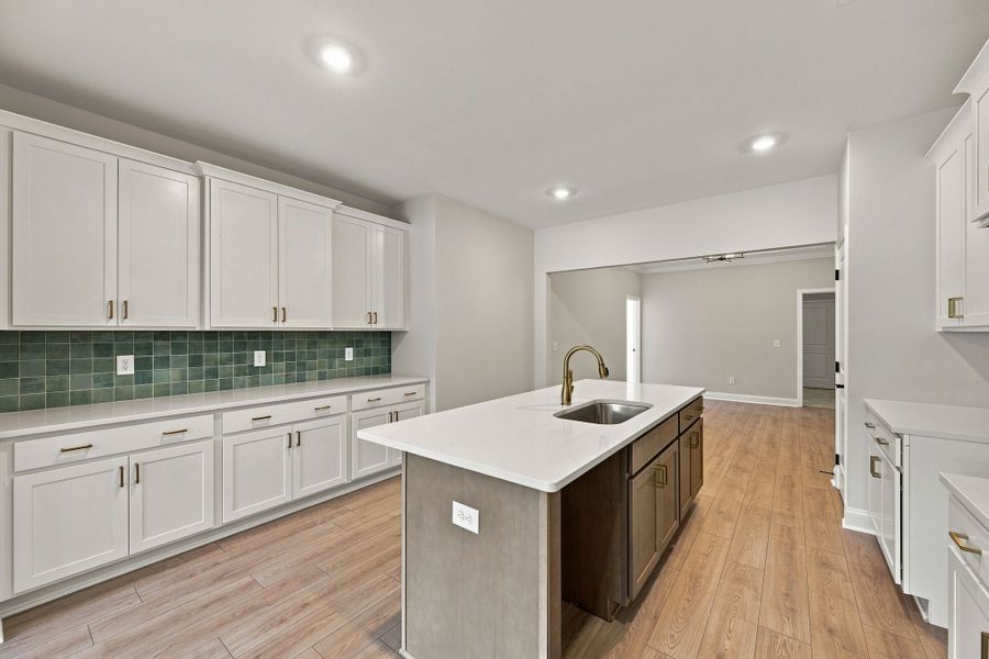 Furnished interior view inside a new home in Carothers Farms, Nolensville (Image 5).