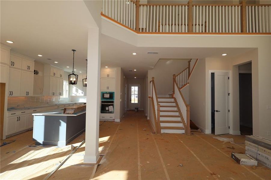 In-progress construction of a new home in Meadow Brook Farms, Cumming, GA (Image 5).