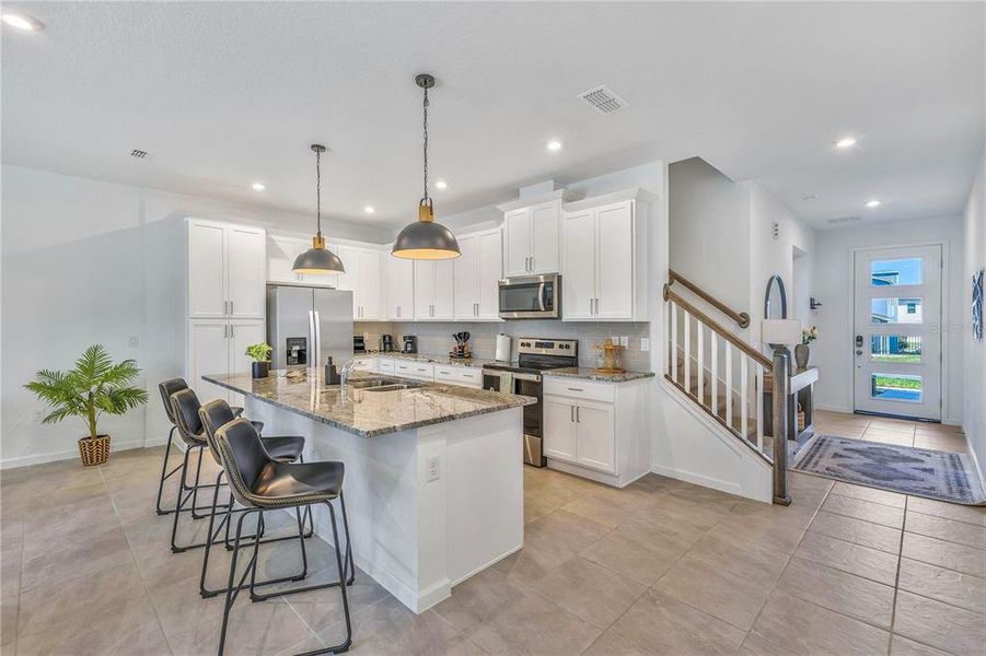 Furnished interior view inside a new home in , Kissimmee (Image 25).