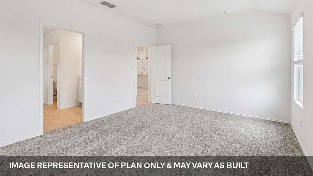 Spacious, unfurnished interior of a new home in Valverde, Bastrop (Image 14).