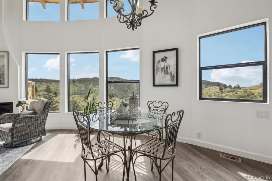 Furnished interior view inside a new home in , Lyons (Image 9).