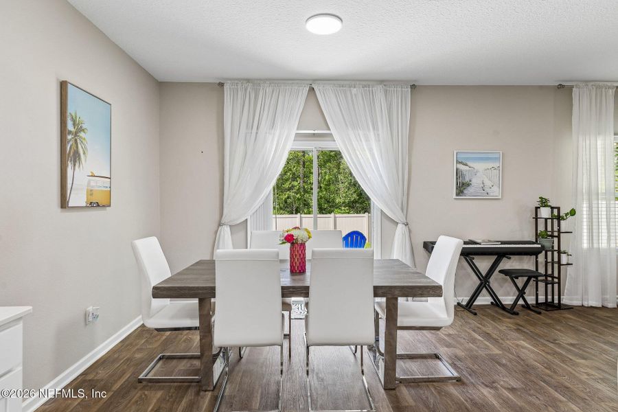 Furnished interior view inside a new home in , St. Augustine (Image 11).