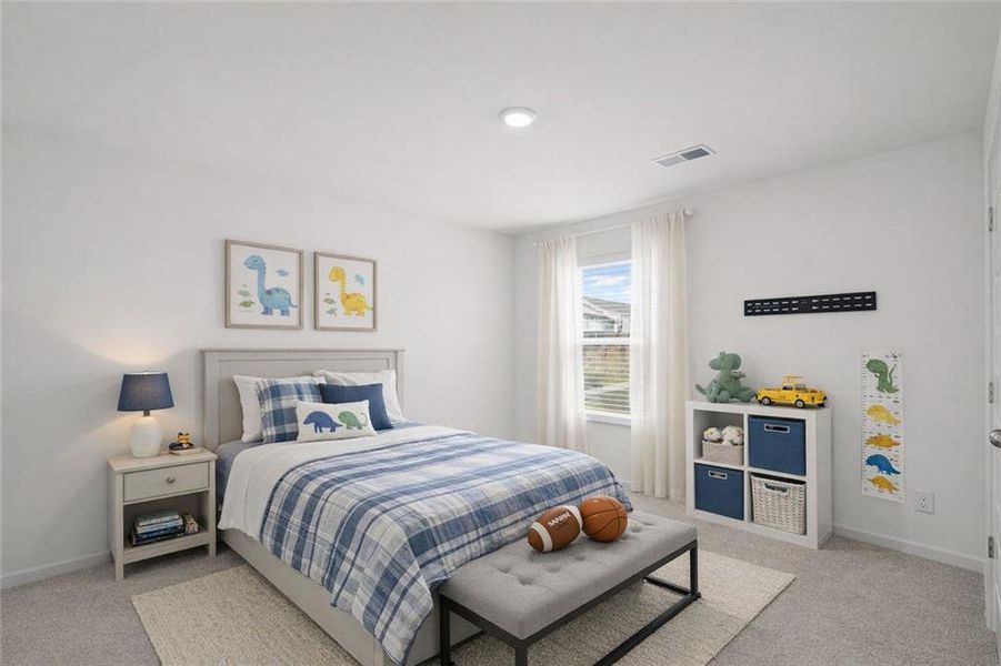 Furnished interior view inside a new home in Twin Lakes, Hoschton (Image 28).