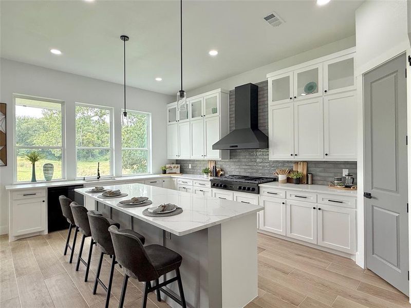 Furnished interior view inside a new home in , Fort Worth (Image 10).