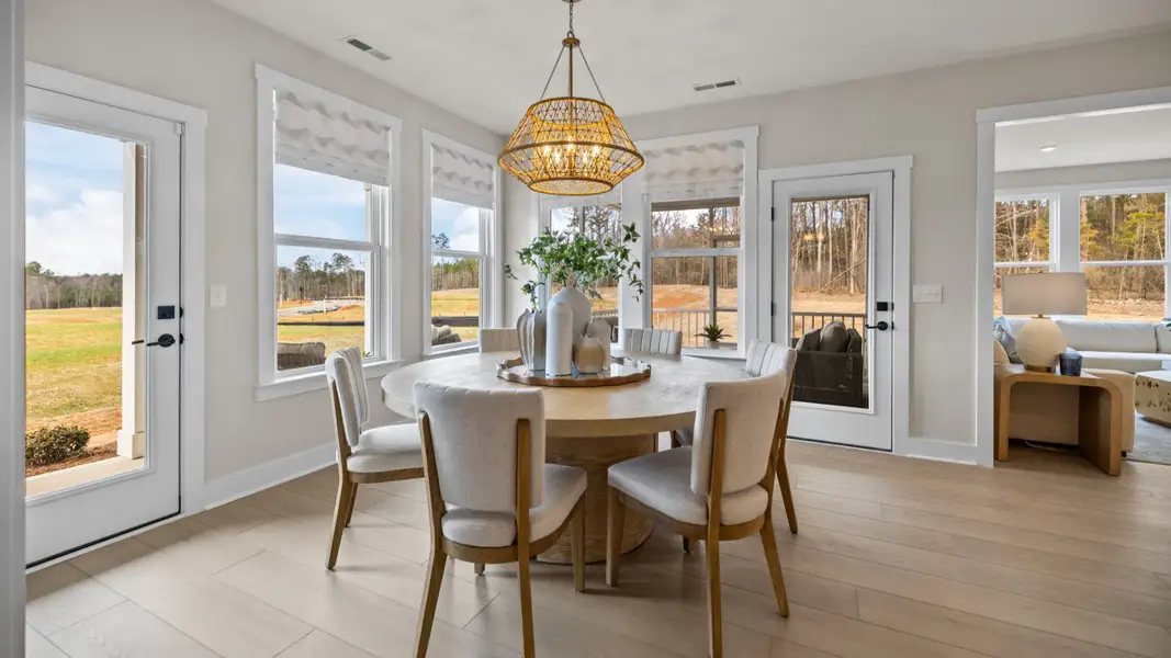 The Stonefield Plan by DRB Homes in McBride Indian Trail, NC - Kitchen / Dining