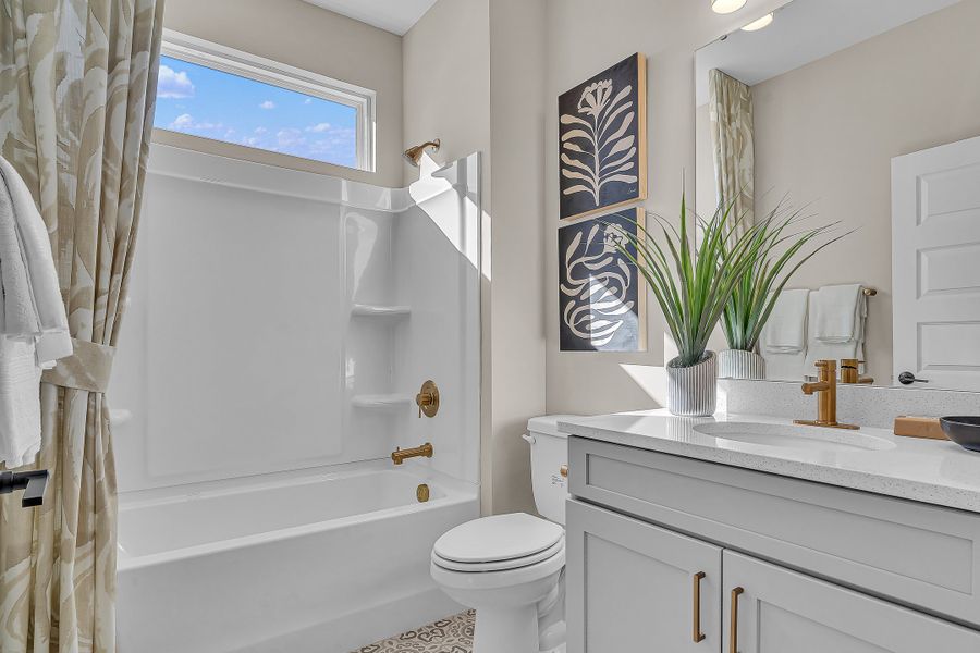 Representative furnished interior of a home built from the The Surfrider by Chesapeake Homes in Bridgewater - Shorehaven Village, Little River (Image 28). Representative furnished interior of a home built from the The Surfrider by Chesapeake Homes in Bridgewater - Shorehaven Village, Little River (Image 28).