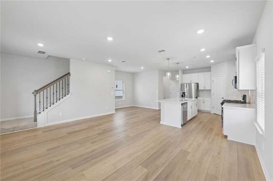 Spacious, unfurnished interior of a new home in Martin Springs - Cottage Series, Lawrenceville (Image 37).