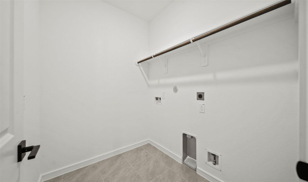 Laundry room (*Photo not of actual home and used for illustration purposes only.)