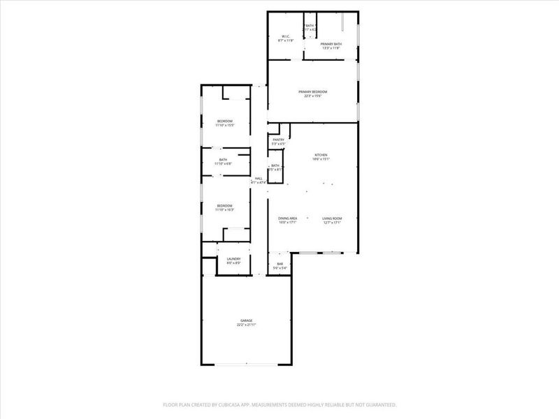2D floor plan layout of this home in , Dallas, TX (Image 4).