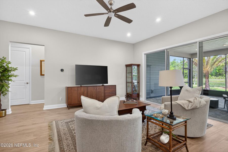 Furnished interior view inside a new home in RiverTown, St. Johns (Image 19).
