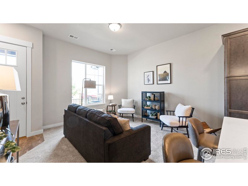 Great Room - photos not of actual unit - finishes may vary Great Room - photos not of actual unit - finishes may vary