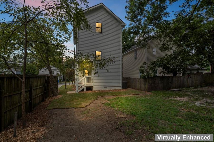 Front exterior of a new home in , Atlanta, GA, highlighting curb appeal (Image 19). Front exterior of a new home in , Atlanta, GA, highlighting curb appeal (Image 19).