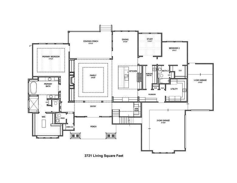 View of floor plan / room layout