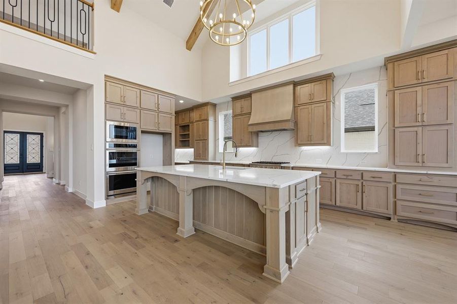 Furnished interior view inside a new home in Mustang Lakes, Celina (Image 6).