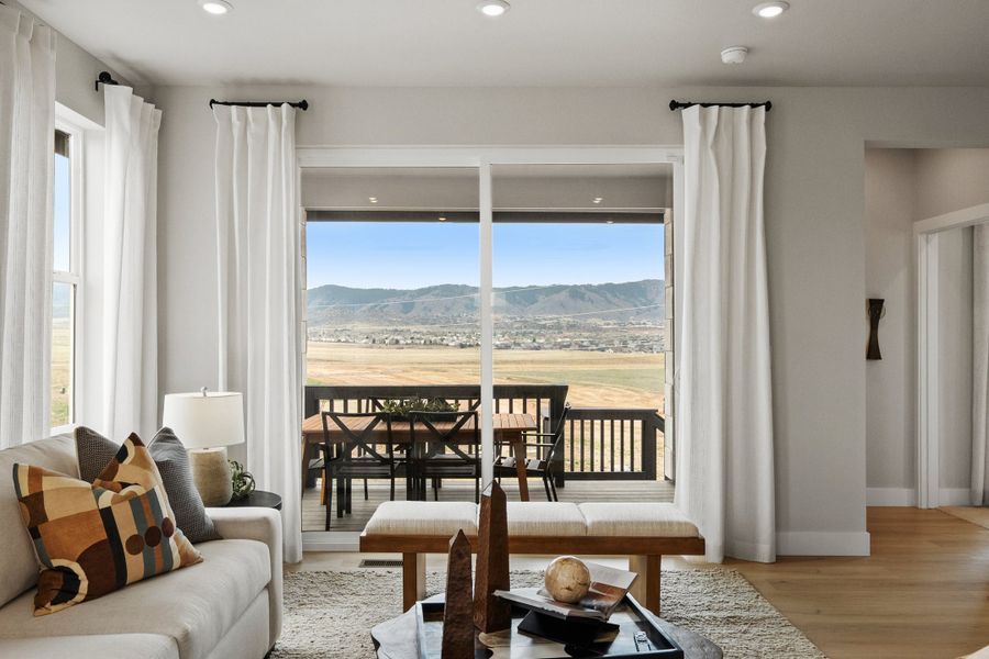 Representative furnished interior of a home built from the 3 by Trumark Homes in Trumark Homes at Sterling Ranch, Littleton (Image 23).