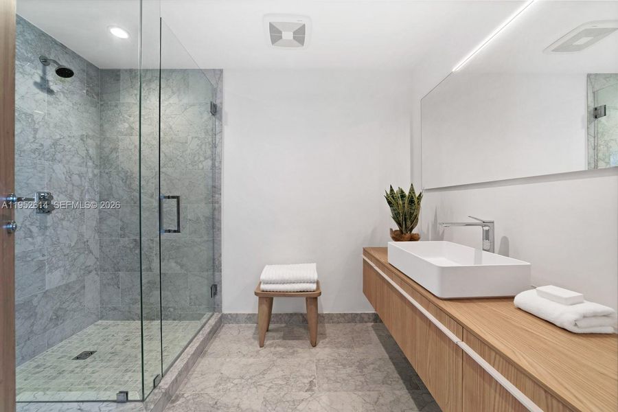 Furnished interior view inside a new home in , Bay Harbor Islands (Image 21). Furnished interior view inside a new home in , Bay Harbor Islands (Image 21).