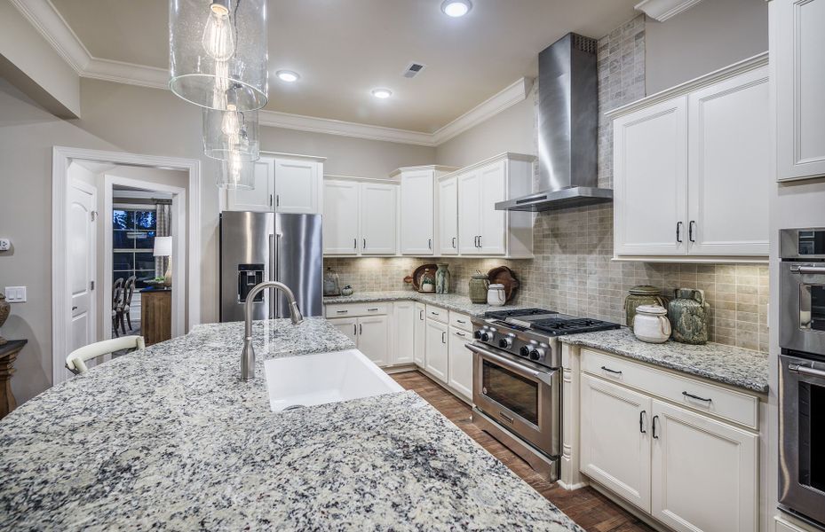 Representative furnished interior of a home built from the Worthington by Pulte Homes in The Retreat at Carolina Ridge, Harrisburg (Image 31).